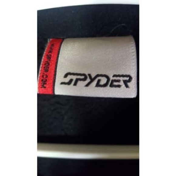Spyder Womans Fleece Jacket Black - Picture 4 of 6